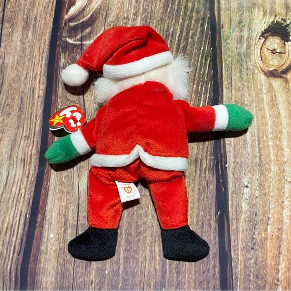 TY Santa Beanie Baby December 6,1998 5th gen - Picture 2 of 8